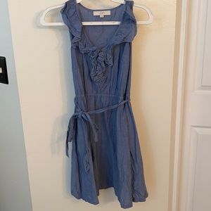 Loft blue thin dress 2
